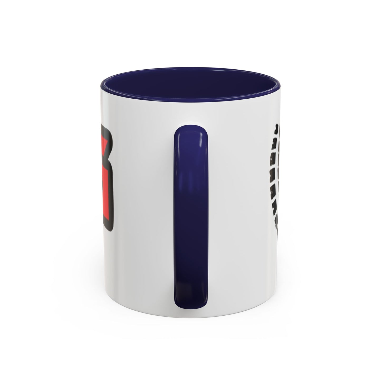 EMG Records Accent Coffee Mug - Stylish 15oz Ceramic Cup for Music Lovers