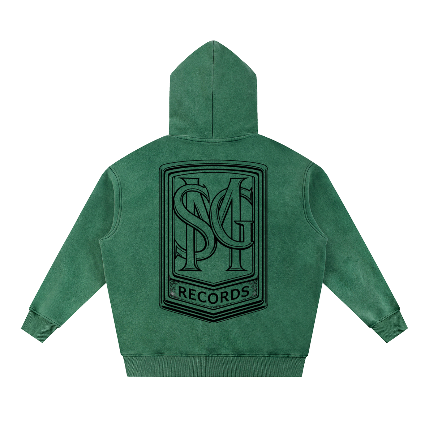 Snow Wash SMG Oversize Hoodie