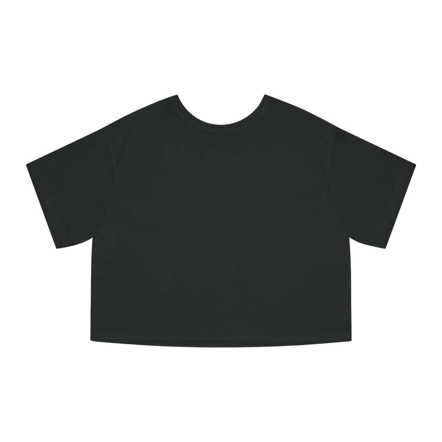 Cropped Graphic T-Shirt - SMG Records Design for Music Lovers