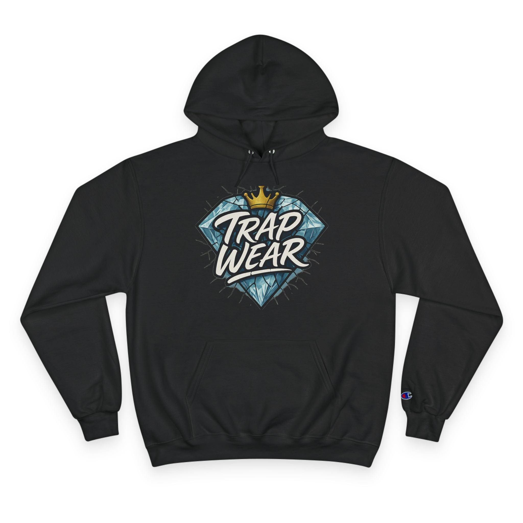 Trap Wear Champion Hoodie - For the Real Ones, Where Hustle Meets Fashion