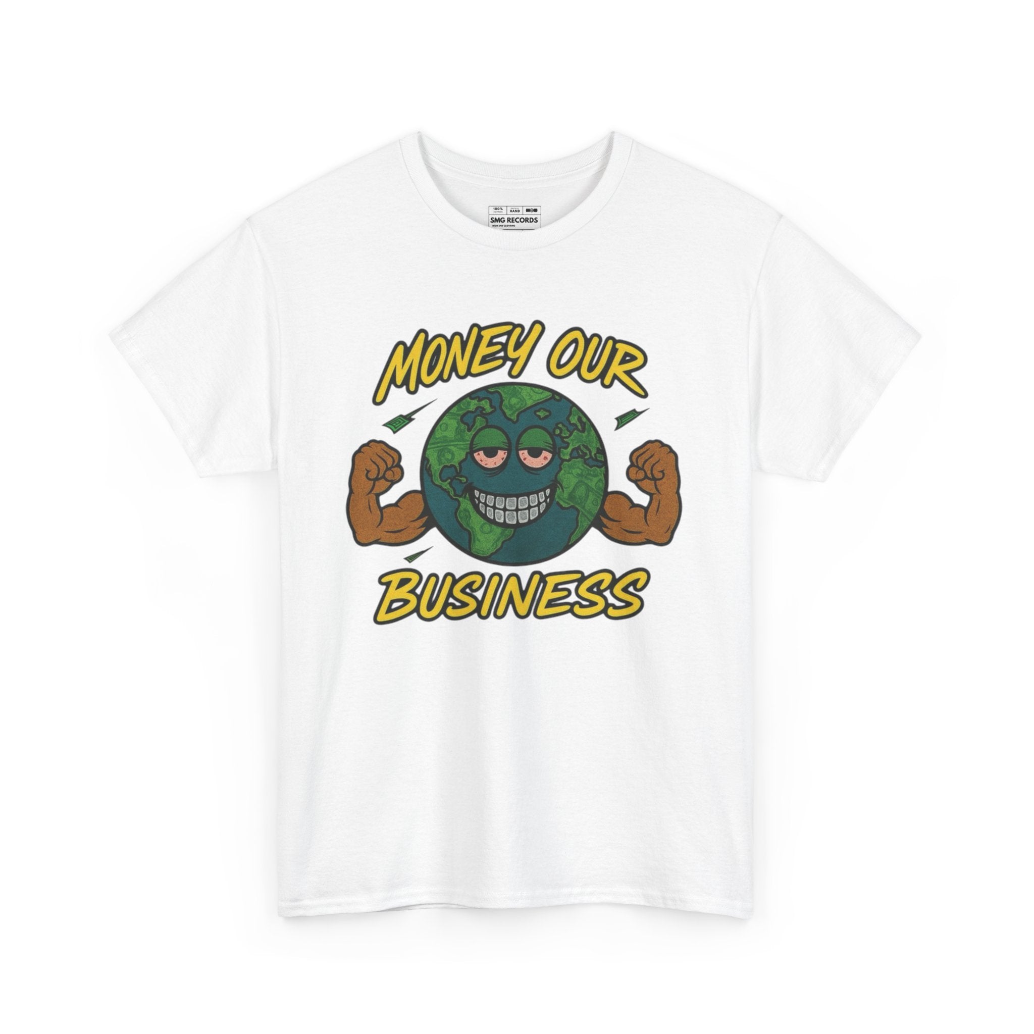 Money Our Business Unisex Heavy Cotton Tee