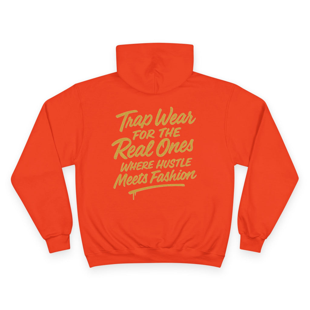 Trap Wear Champion Hoodie - For the Real Ones, Where Hustle Meets Fashion