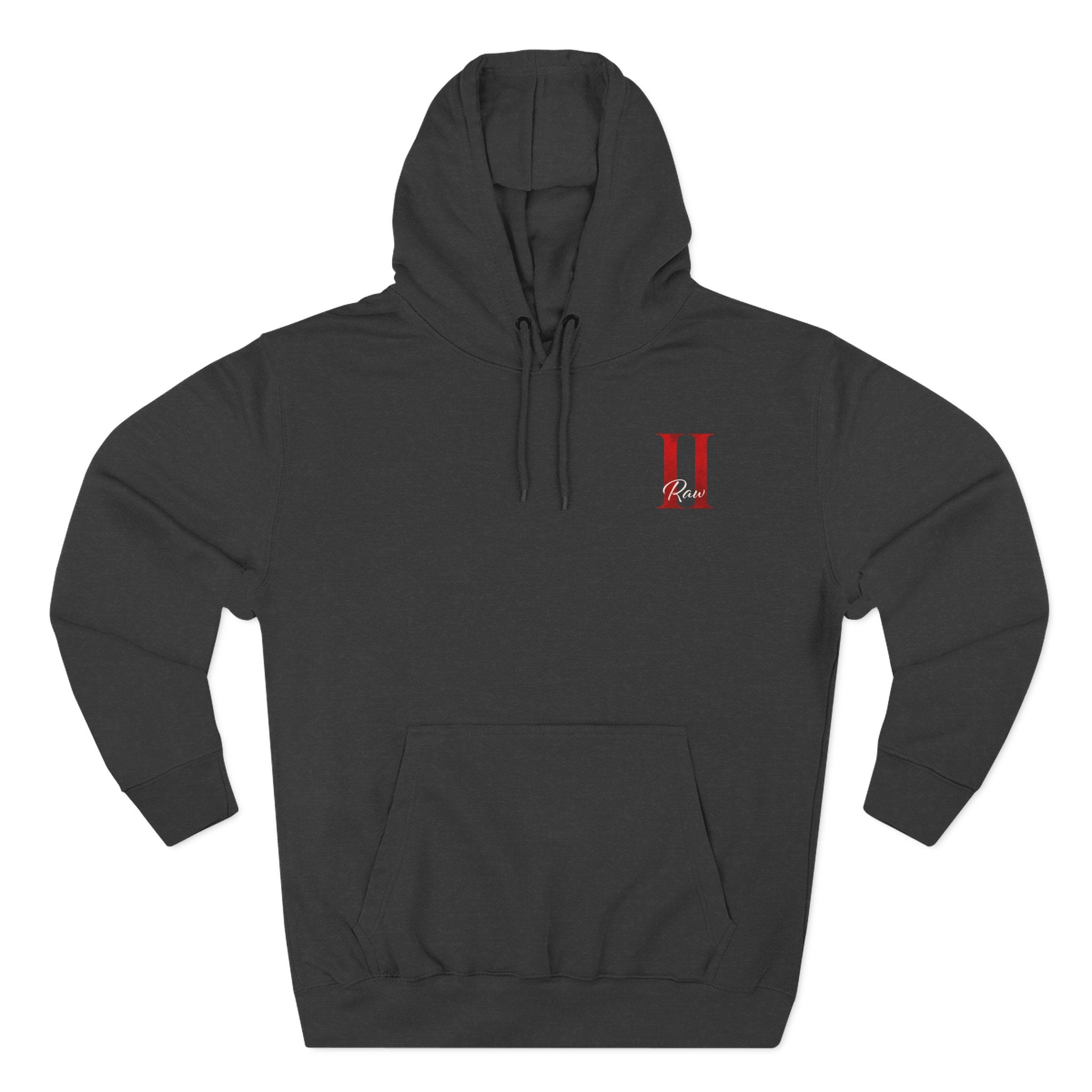 2Raw Three panel hoodie- LIMITED DRP.