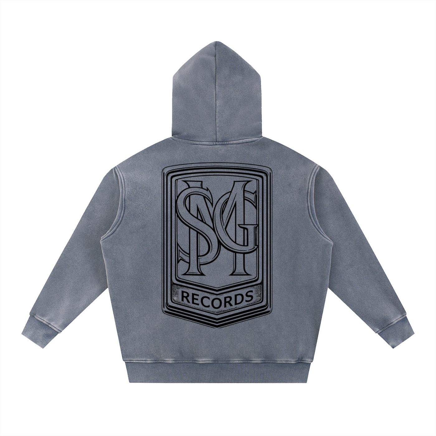 Snow Wash SMG Oversize Hoodie