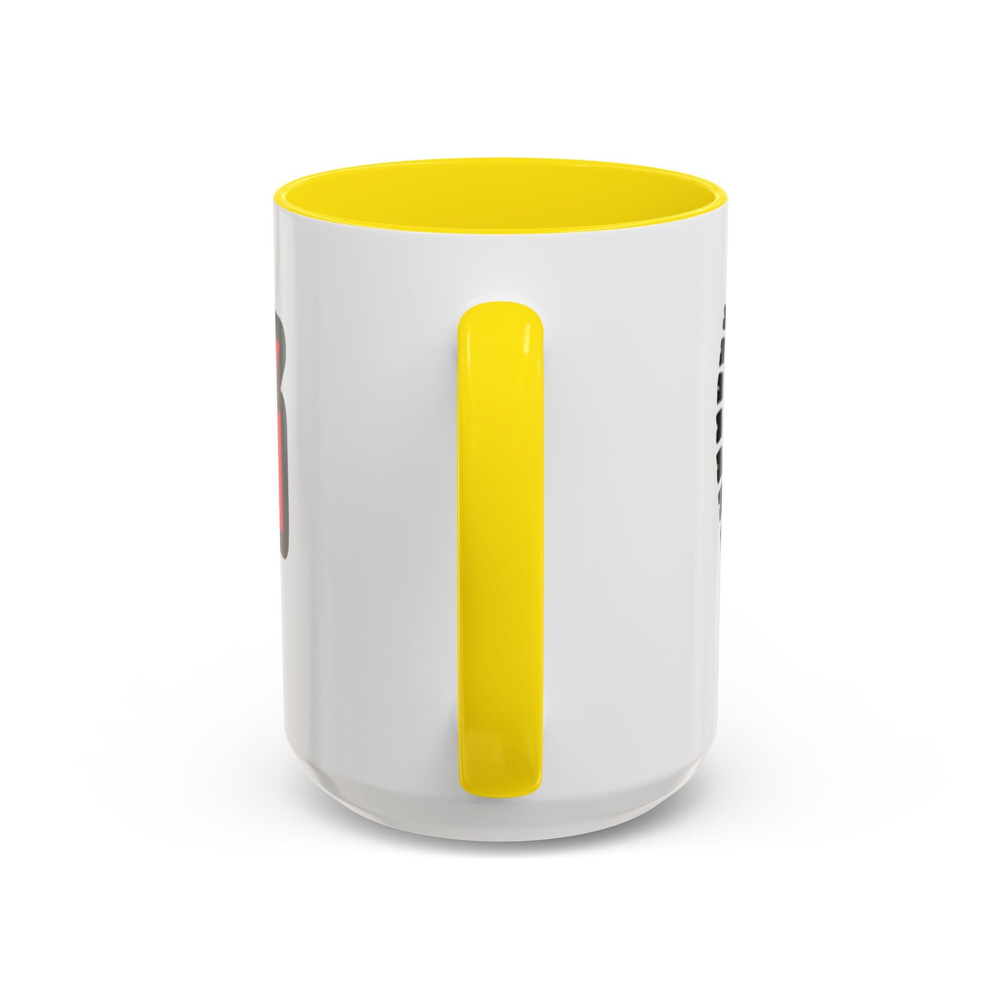 EMG Records Accent Coffee Mug - Stylish 15oz Ceramic Cup for Music Lovers