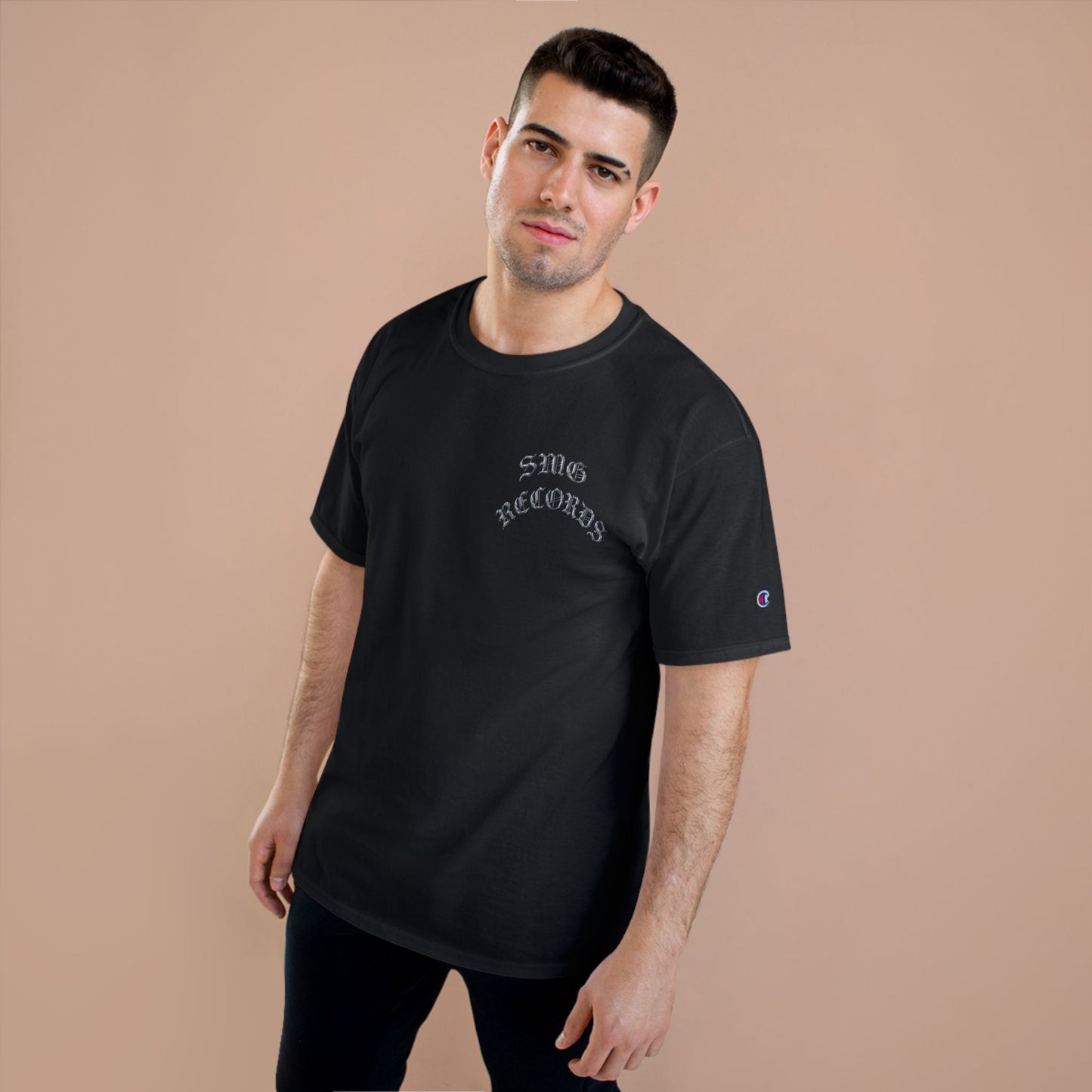 SMG RECORDS Champion Vintage Style T-Shirt