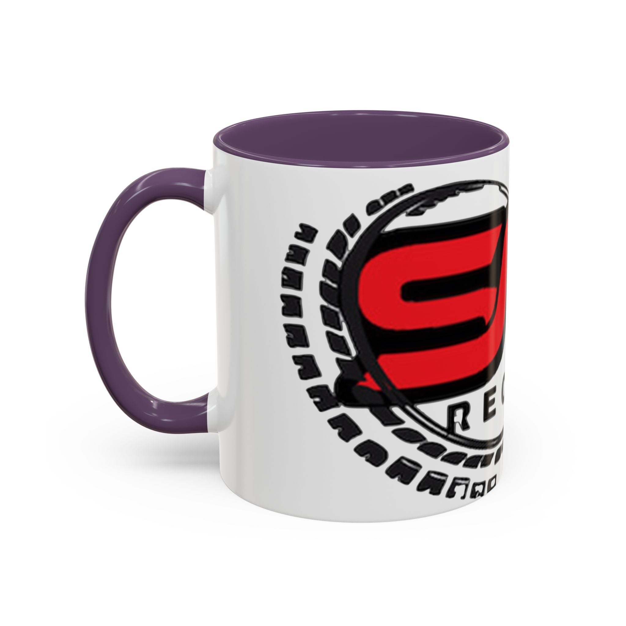 EMG Records Accent Coffee Mug - Stylish 15oz Ceramic Cup for Music Lovers