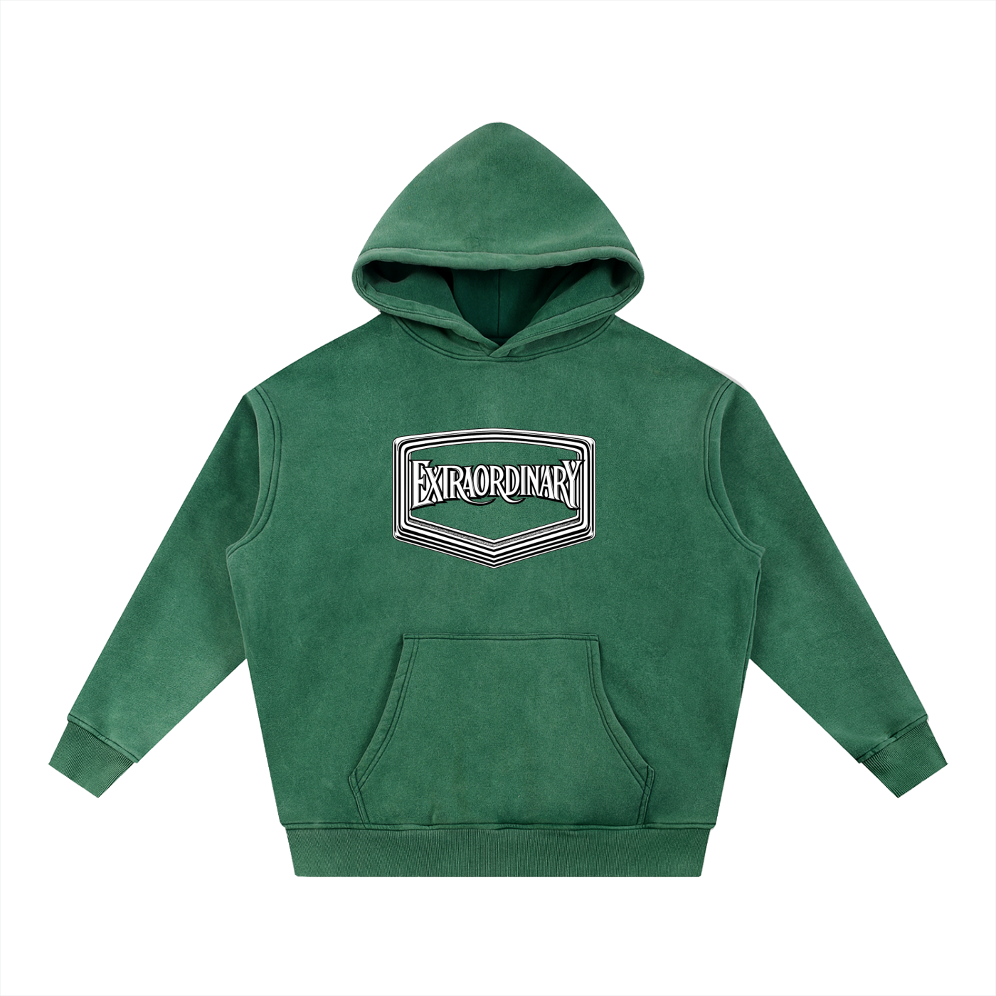 Snow Wash SMG Oversize Hoodie