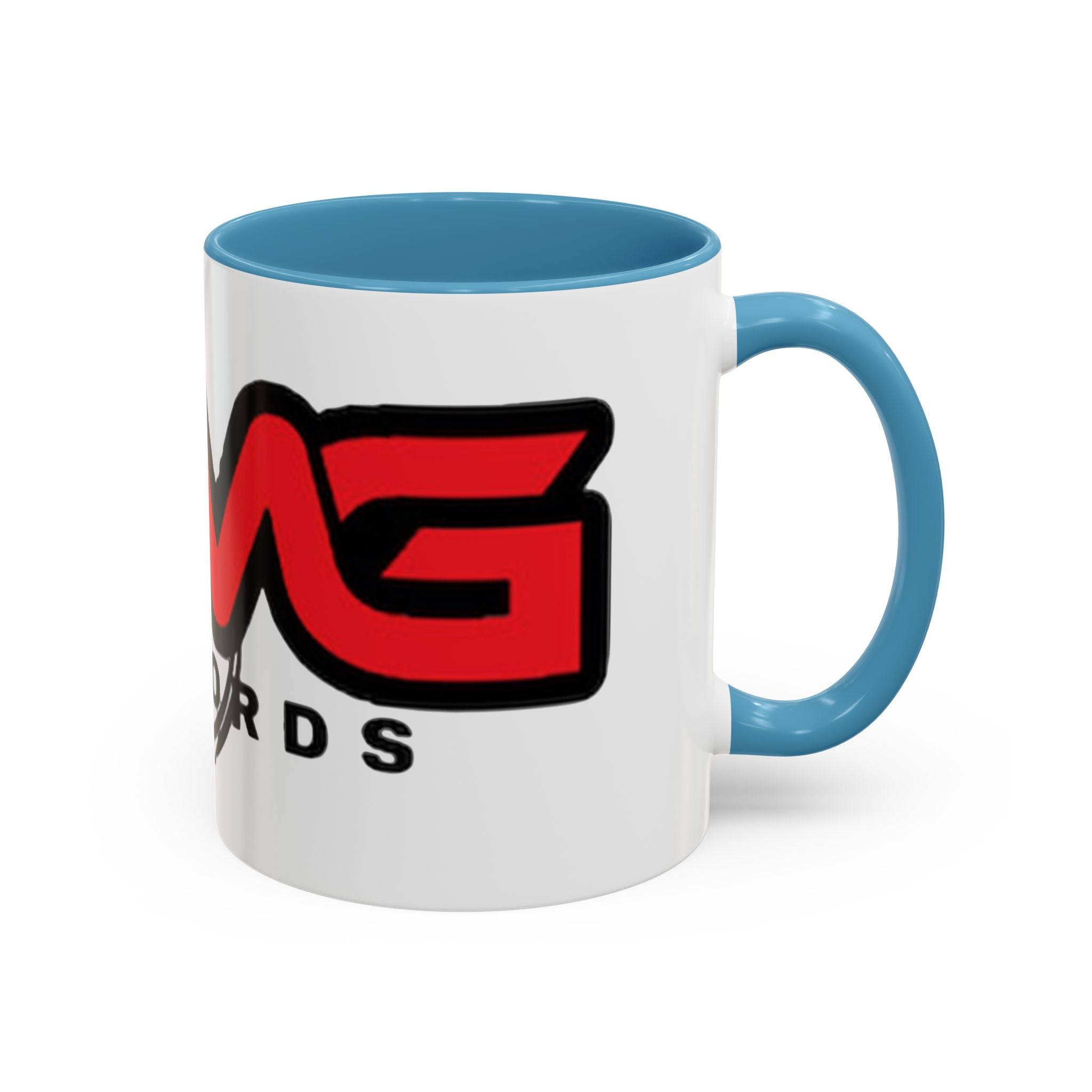 EMG Records Accent Coffee Mug - Stylish 15oz Ceramic Cup for Music Lovers