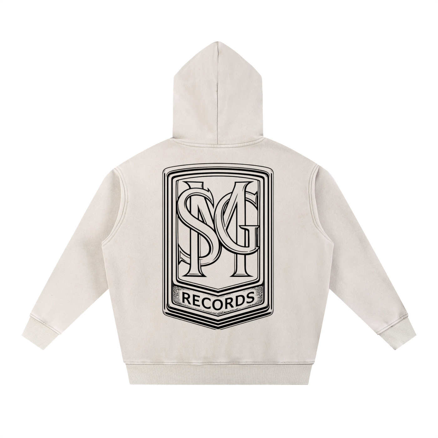 Snow Wash SMG Oversize Hoodie