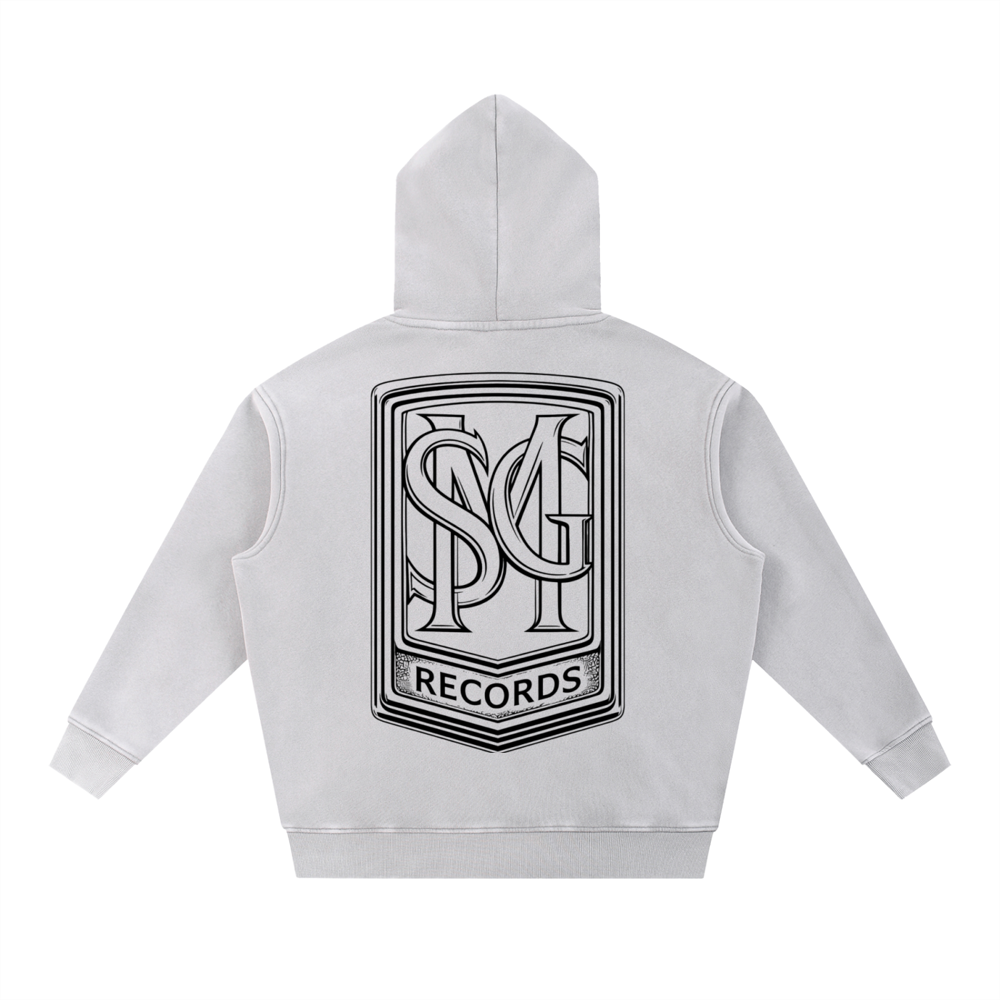 Snow Wash SMG Oversize Hoodie