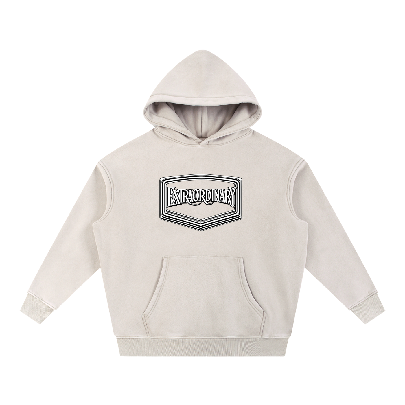 Snow Wash SMG Oversize Hoodie