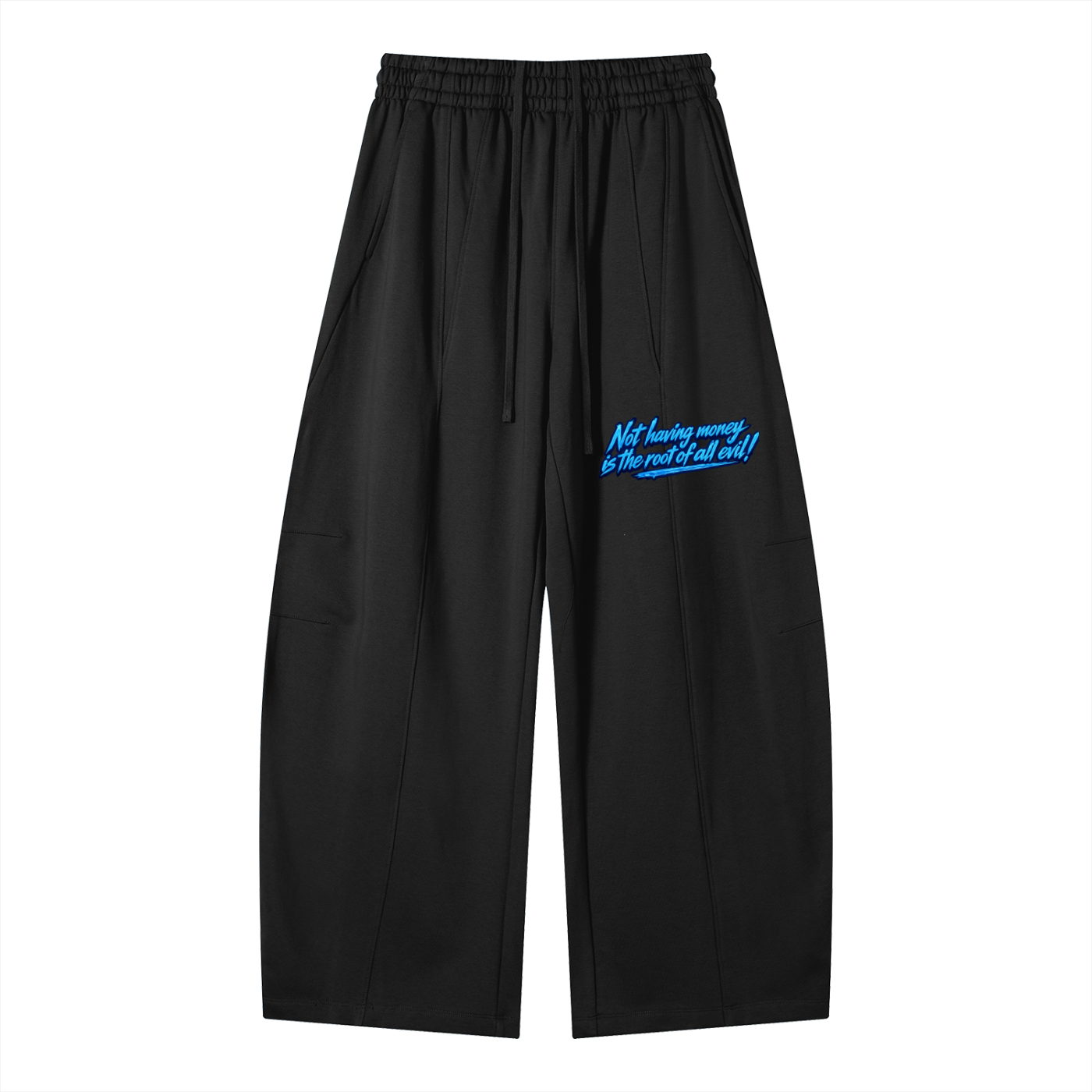 Blue Script Heavyweight Sweats