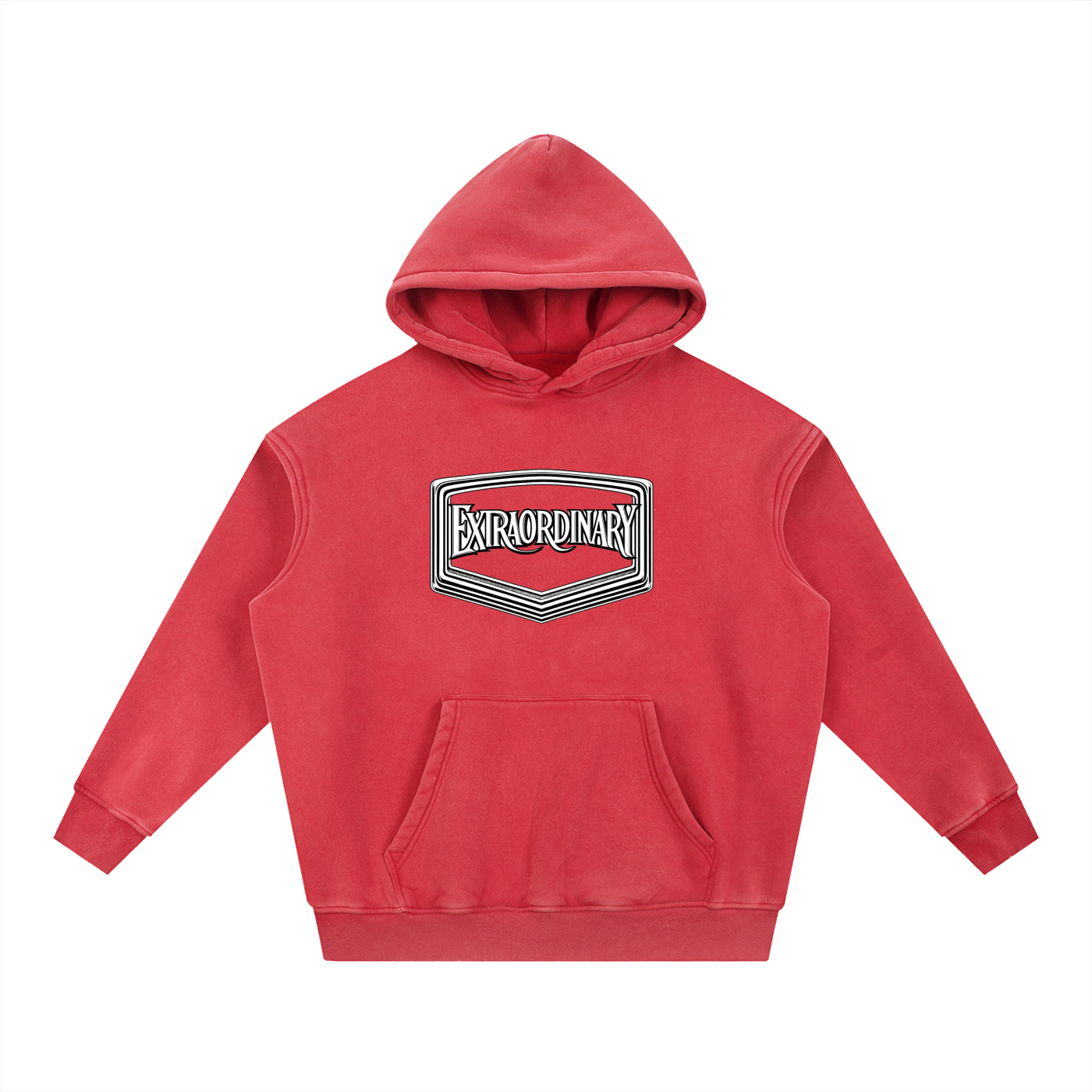 Snow Wash SMG Oversize Hoodie